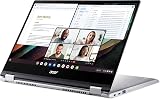 Acer Chromebook Spin CP514-1H 14" FHD Touch AMD Athlon 4GB RAM 128GB eMMC Silver view 3
