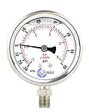 CARBO Instruments 1-1/2" Pressure Gauge, Stainless