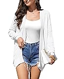 VIISHOW Off White Lightweight Summer Cardigan for
