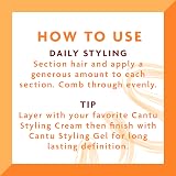 Cantu Strengthening Styling Gel Jamaican Black Castor Oil 524g Defines Fine view 8