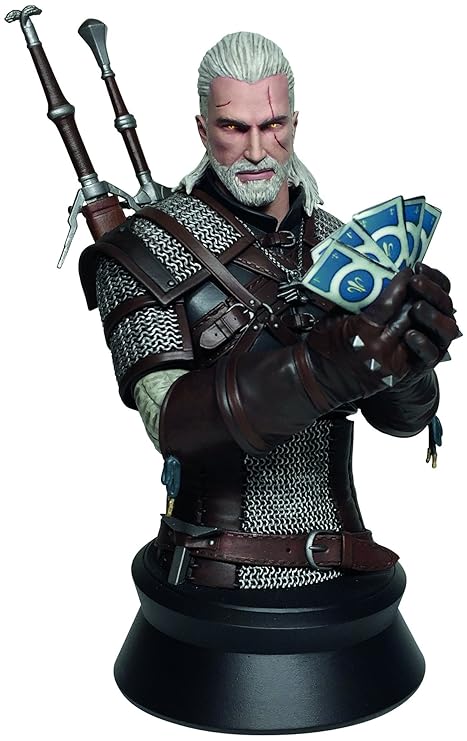 The Witcher: Wild Hunt - Büste von Geralt, 21,6 cm groß