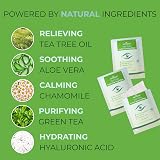 NOVEHA Tea Tree Oil Eyelid & Lash Wipes with Hyaluronic Acid 3 Pack view 4