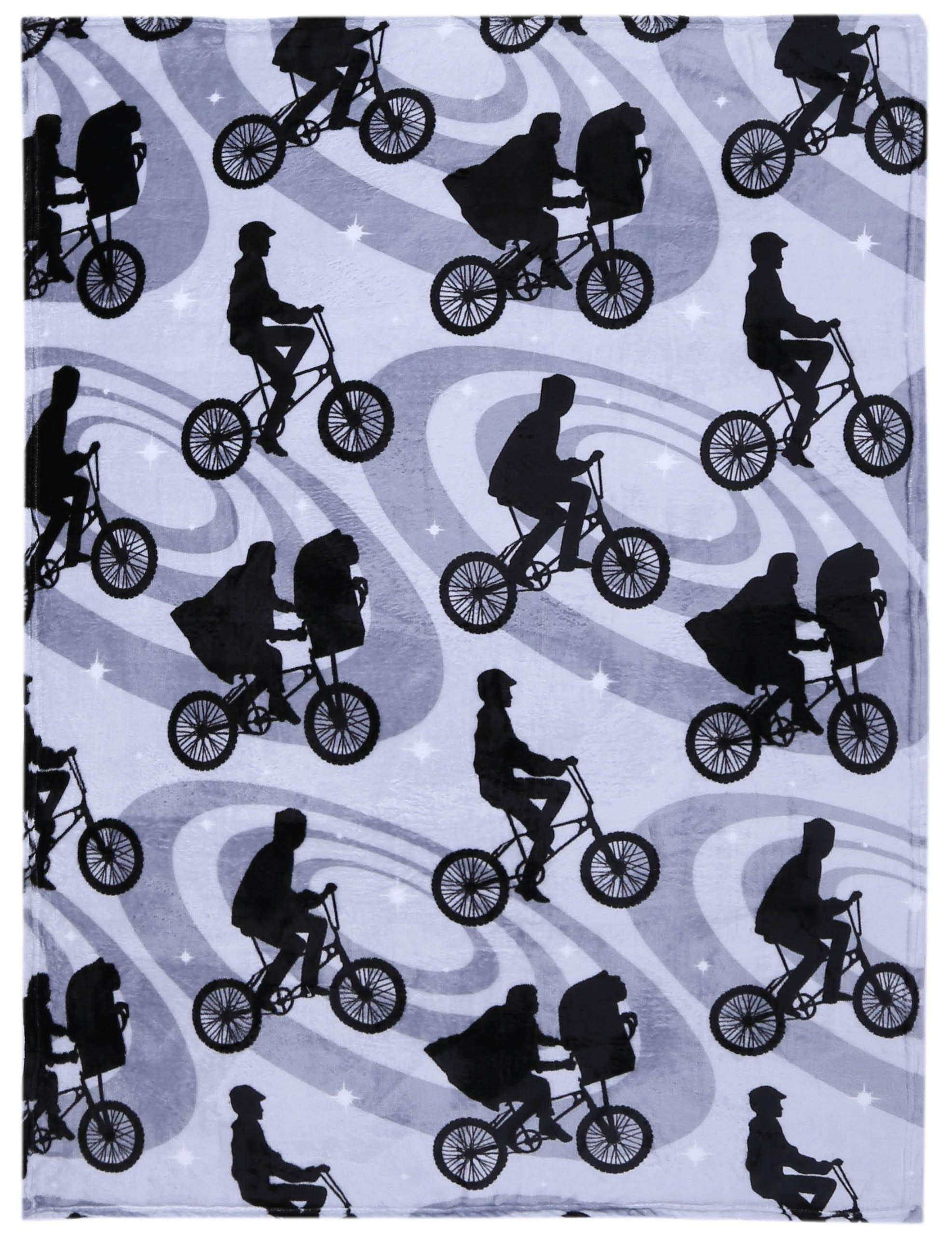 sarcia.eu Grey/Black, Fleece Snug Rug Throw Blanket 120x150 cm