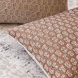 Foindtower Set of 2 Decorative Vintage Floral Print