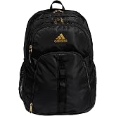 adidas Prime 6 School Backpack | Padded Laptop Sleeve, Multiple Organizer Pockets, Water-Bottle Pockets, Durable Build, School Gym &amp; Travel Ready