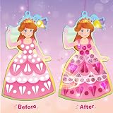 Imagimake Mirror Mosaic Princess & Unicorn Craft Kit 950+ Foil Stickers view 3
