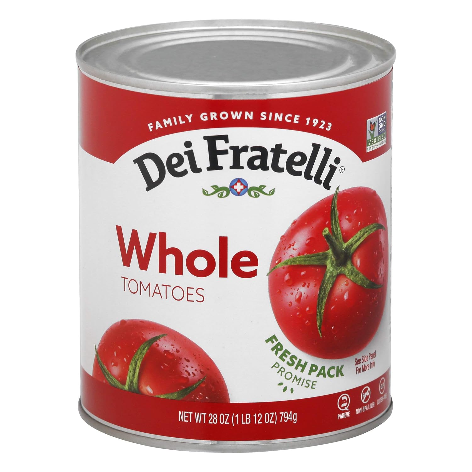 Dei fratelli whole tomatoes 28oz (070900501228)
