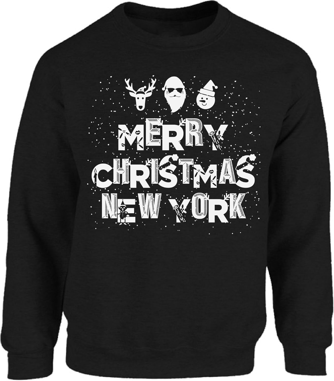 beauty and the beast ugly christmas sweater