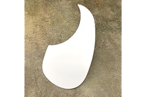 GUITAR TOOLS USA Martin-Style Acoustic Guitar Pickguard White