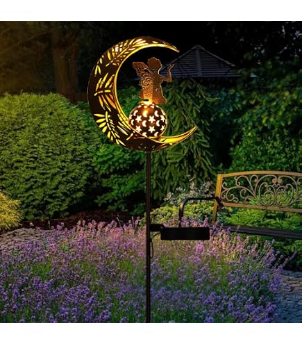 ZKLiLi Solar Fairy Hummingbird Watering Can Lights Outdoor, IP65
