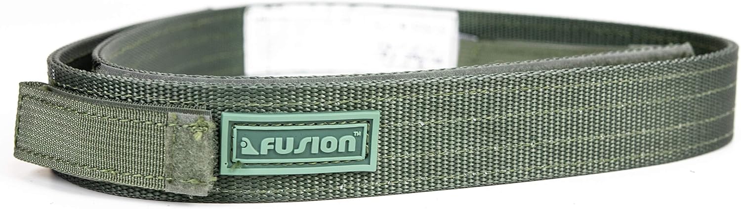 Fusion Tactical Military Police Riggers Belt Foliage Green Large 38-43"/2" Wide : Hunting Game Belts And Bags : Clothing