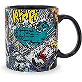 Marvel Comics Panels Ceramic Mug | Large Coffee Cup For Tea, Espresso, Cocoa | Holds 20 Ounces