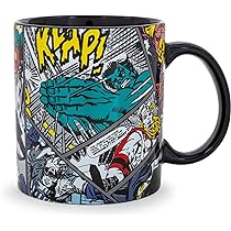 Amazon.com: Silver Buffalo Marvel Comics Retro Color Splash