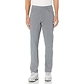 PGA Tour Mens Flat Front 5-Pocket Stretch Golf Pant with Active Waistband (Waist Size 30-44 Big & Tall)
