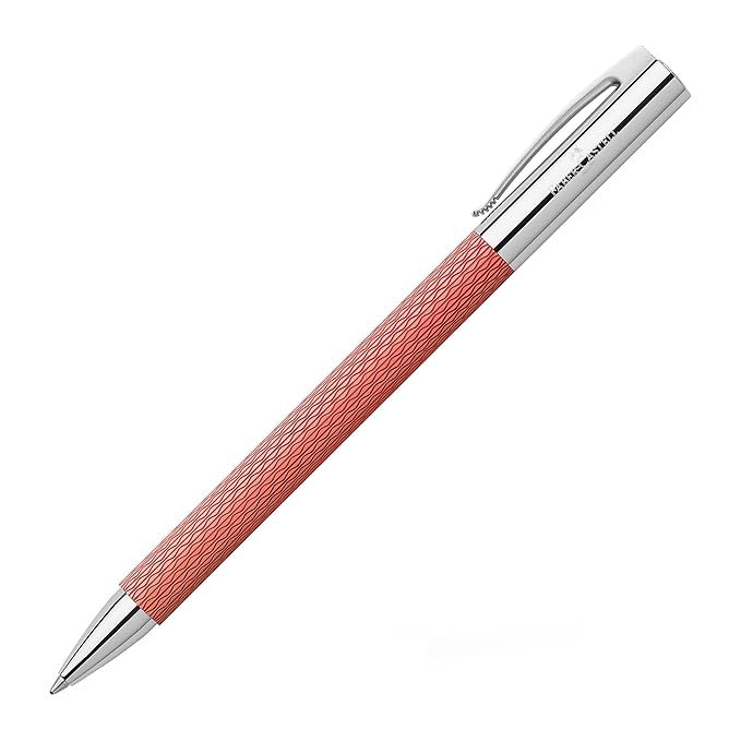 Faber-Castell 149617 - Dreh-Kugelschreiber Ambition OpArt, Flamingo