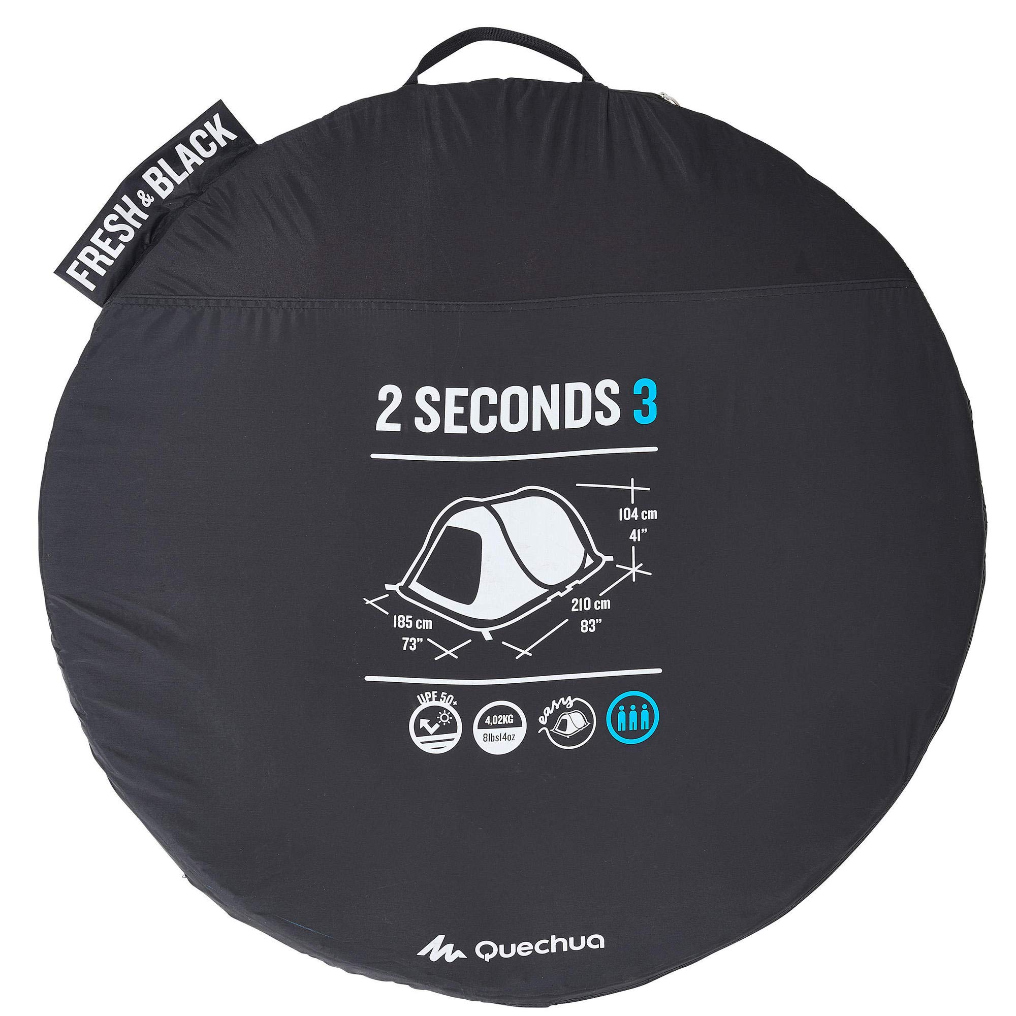 Fresh Black Quechua Second Tent Folding Review: Decathlon Quechua