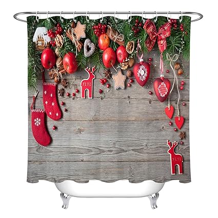 Rustic Christmas Kitchen Curtains - The Best Home Design