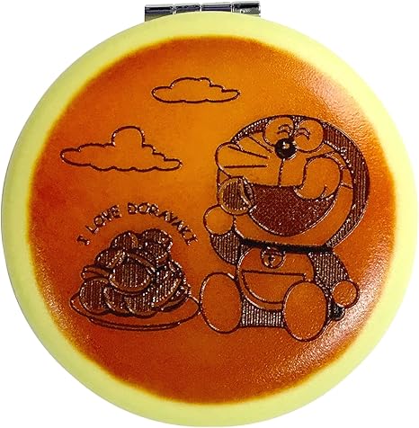 Amazon ドラえもん コンパクトミラー 折りたたみ 拡大鏡付き 直径72mm Rm 5533 森本産業 Morimotosangyo コンパクト 通販