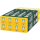Starbucks Espresso Blonde Roast 80 Count Nespresso Compatible Pods for Nespresso Original Line System Only