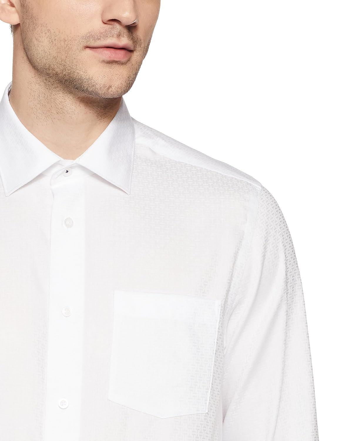 blackberrys men's solid regular fit formal shirt