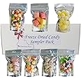 Freeze Dried Candy Variety Pack - 7 bag Freeze Dried Candy Sampler - Gem State Food - Gift Box - Freeze Dried Skiddles, Lemonheadz, Hi-Chews, Sunburst, & Mumbas