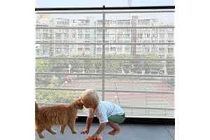 Safety Net for Kids Banister Guard Pet Balcony Guard Balcony Netting for Pets-15ft X 3ft Thick Rail Net for Balcony Apartment