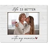 HUKINE Memere Gifts Picture Frame 5x7, Memere Grandma Gifts for Birthday Christmas Mother's Day from Grandkids, Gift for Grandma Picture Photo Frames for Tabletop Desk Decor