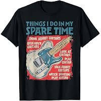 T-shirt Guitare Drapeau Américain - Look Musicien Rock & Patriote | Coton Confy