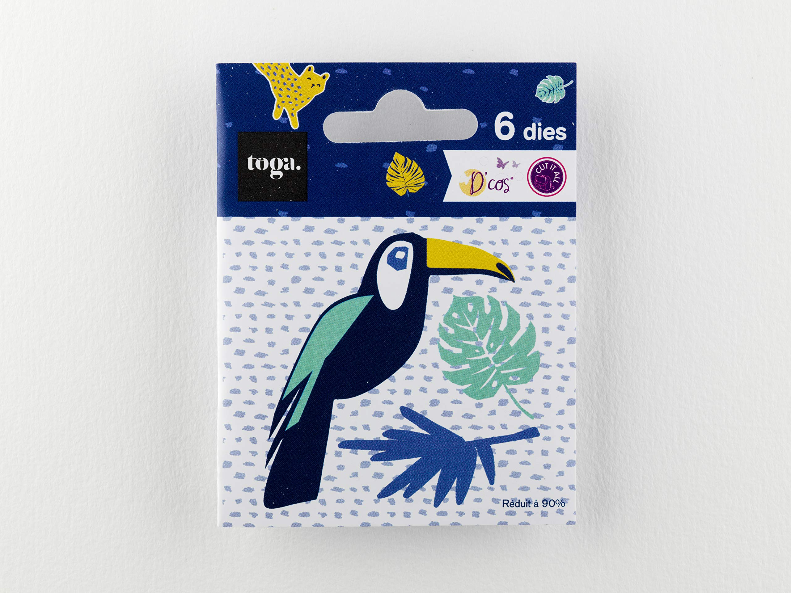 Toga Toucan Die Set, Metal, 5 x 5 cm