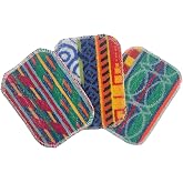 Molly&rsquo;s Marvelous European Scrubbing &amp; Scouring Pads &ndash; 3-Pack Dishwasher Safe, Non-Scratch Cleaning for Pots, Pans, Stainless Steel, Countertops &amp; Floors
