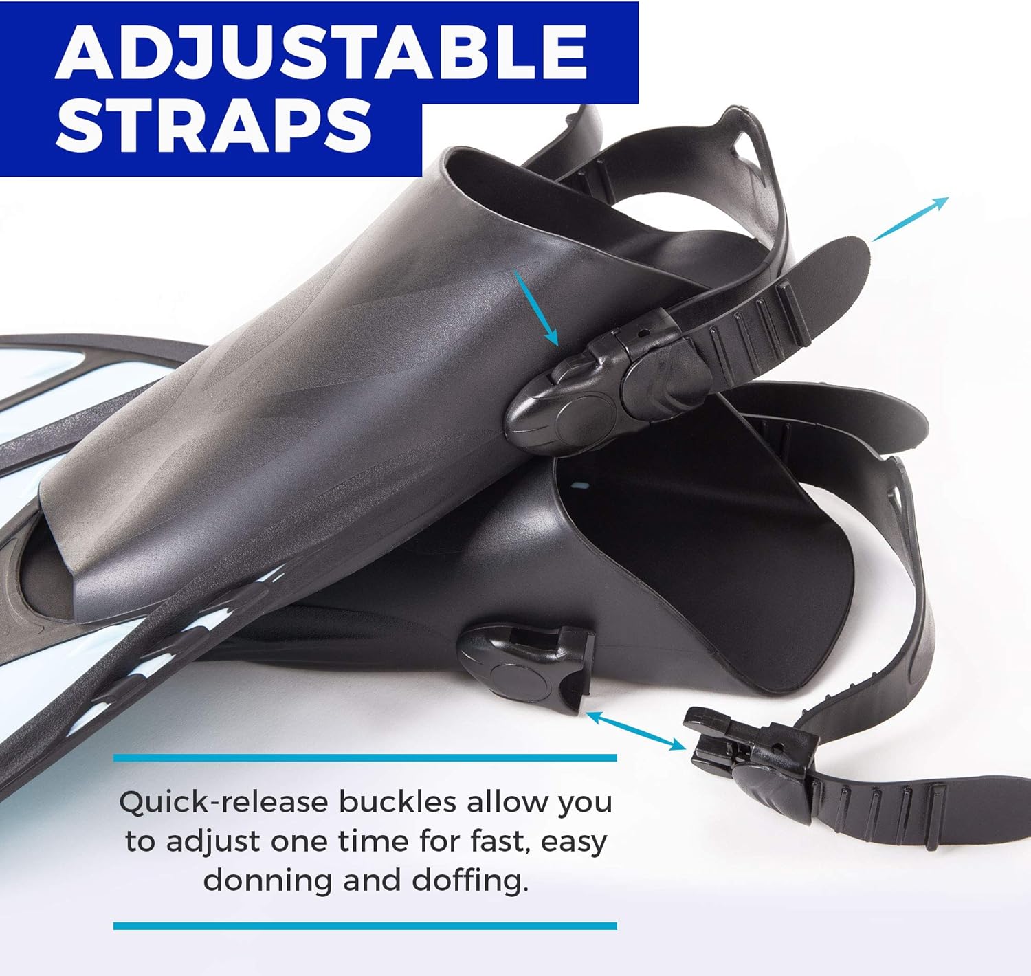 Seavenger Torpedo Snorkeling Fins for Travel : Sports & Outdoors