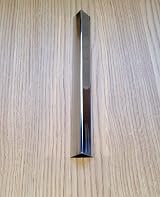 DBS Silver Angle Trim PVC 90 Degree Chrome Bathroom Wall Panel 20mm 2.5m view 4