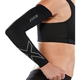 2XU Unisex Compression Flex Arm Sleeve - Muscle Support for Enhanced Sports Performance and Recovery