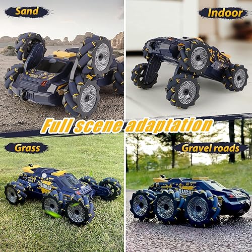 FUUY RC Cars Boy Toy Car with Swing Arms 360° Rotating Remote