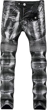 biker designer jeans