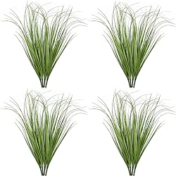 Artificial Shrubs Bushes Fake Plastic Tall Wheat