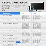 VINTEZ Blue Light Screen Protector 31.5-32 Inch Monitor 28.2 x 16.5 view 6