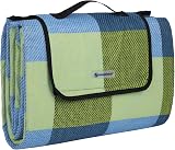 SONGMICS Picnic Blanket 195 x 150 cm Waterproof Backing GCM50C