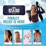 Perfect Remedy Reusable Gel Ice Band for Face - Hot Cold Wraps Kit view 2