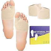 2 PCS Metatarsal Pads for Women and Men - Ball of Foot Pain Relief Cushion with Gel Pad,Foot Pads for Morton's Neuroma &amp; Metatarsalgia Support