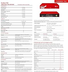 WatchGuard Firebox T45 Network Security Appliance