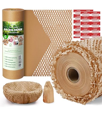 Film à Bulles 20m X 50cm Renforcé – Fabriqué En France, 60 Microns, 100% Recyclé, Idéal Déménagement & Colis