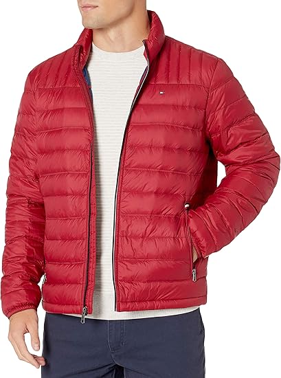 tommy hilfiger puffer jacket amazon