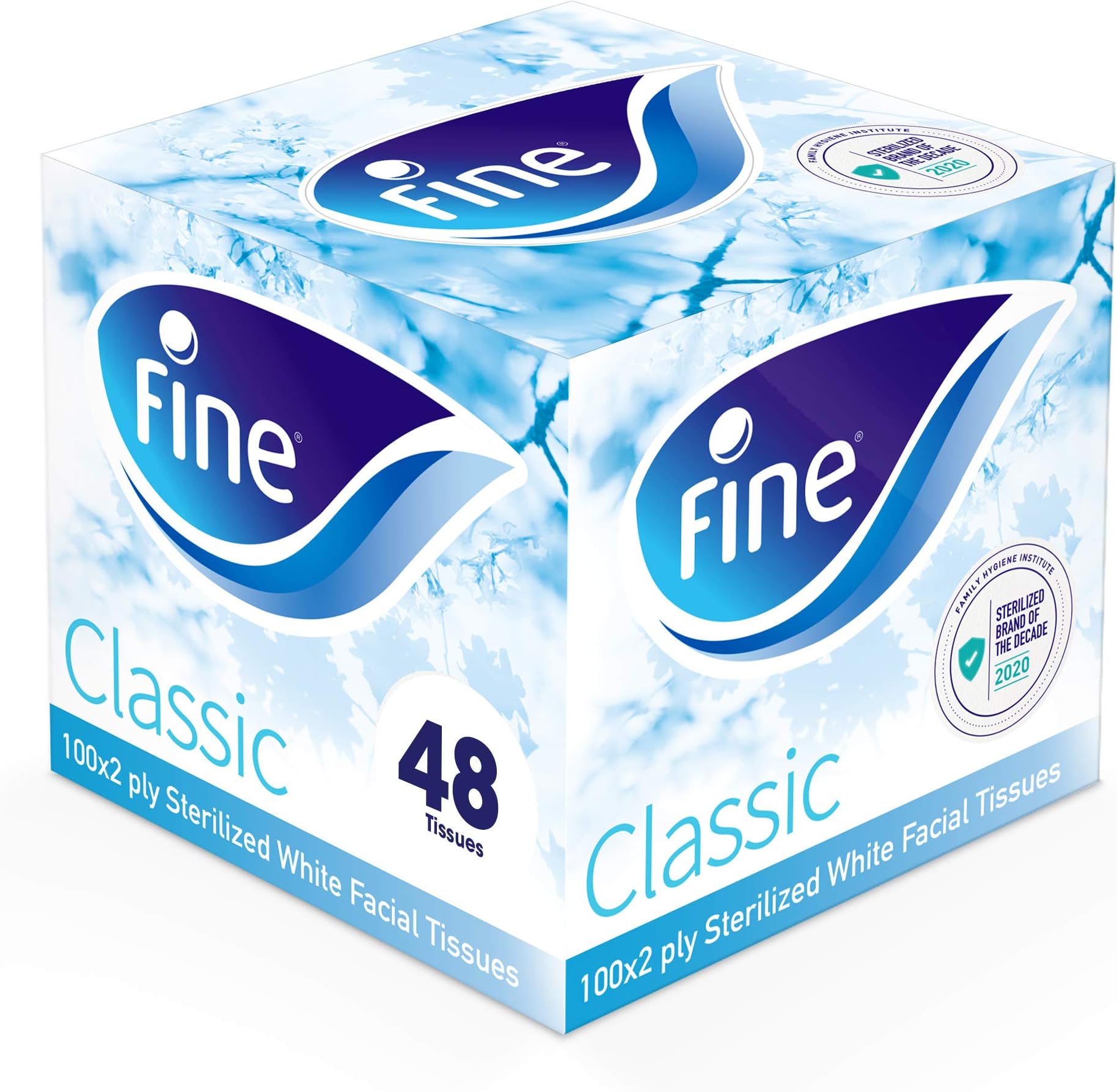 Facial Tissue Fine classic Cubic 100X2Ply 48 price in UAE Amazon
