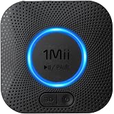 1Mii B06+ Bluetooth Receiver, Hi-Fi Wireless Audio Adapter, Bluetooth 5.3 Receiver with 3D Surround aptX HD aptX Adaptive for Home Music Streaming Stereo System