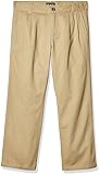 The Children's Place Boys' Uniform Pleated Chino