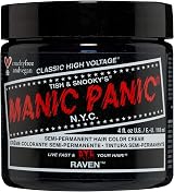 Manic Panic Classic Raven Semi Permanent Hair Color 4oz Vegan Ammonia Free