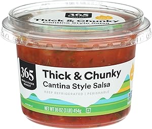 Whole Foods Market Mild Cantina Style Salsa Thick & Chunky, 16 oz