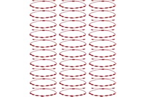 WAINIS 30pcs String Bracelets Lucky Friendship Cord Bracelet Adjustable Handmade Red 7 Knots Rope Bracelet Kabbalah Amulet for Protection Good Luck