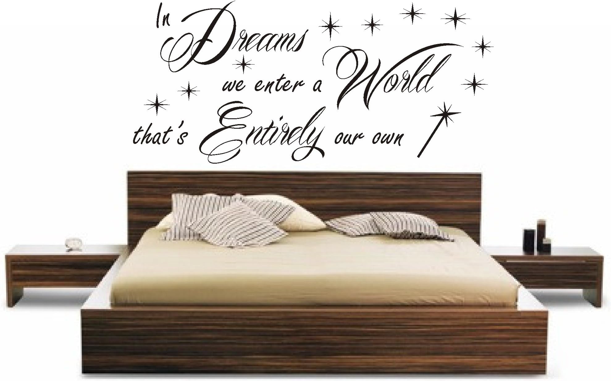 HARRY POTTER DREAMS WORLD FS CHILDREN QUOTE FILM BOOK WALL ART STICKER DIY HOME (90x40cm)